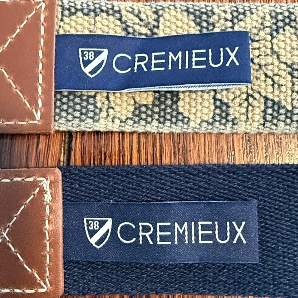 Daniel Cremieux Textured D ring Belts